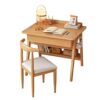 JYDQM Small Desk Solid Wood Small Apartment Office Computer Desk Home Student Bedroom Student Study Table Without Chair