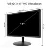 SKitphrati PC Monitor 1440x900 LED Screen Monitor with HDMI and VGA, HDMI Monitor for Computer Laptop(60HZ, 5Ms, 16:10, TN Panel, VESA) (18-inch)