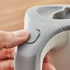Swan Dual Voltage Travel Kettle with Two Tea Cups, 0.5 Litre Capacity, 125-600 W, Lightweight, White/Grey, SK19011N