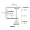 WANGFENG Keyboard Holder For Under Desk, Adjustable C - Clamp-On Keyboard Mouse Platform Wooden Keyboard Sliding Tray Drawer for Office Home Typi