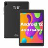 7.5 Inch Android Tablet, Android 12, 2+2GB RAM,64GB ROM, 2MP+8MP Dual Camera,1440 X 1080 IPS Touch Screen,4000mAh,2.4G/5G Wi-Fi, Bluetooth, Googl