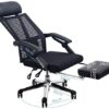 ZXFYHD Desk Chair,Office Chair Computer Chair Home Swivel Chair Ergonomic Supervisor Lunch Break Chair With Footrest