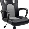 COMHOMA Office Chair, Ergonomic Gaming Chair for Home Office Computer Desk Chair with Armrest and High Back Support 30° Rocking Reclining Game Ch