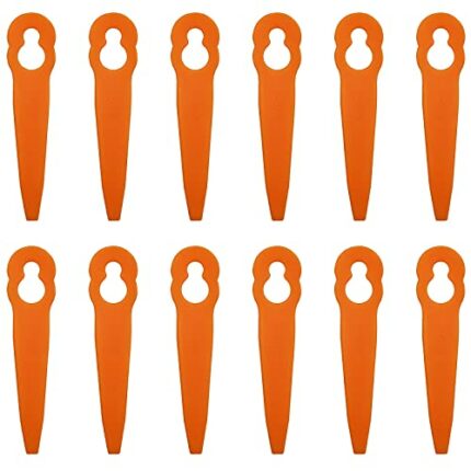 30 Pieces Mower Cutter Blades Plastic Trimmer Blades compatible with STIHL Polycut String Trimmer Head Blades Weed Eater Blades Grass Cutter Blad