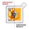 Blendtec 75 oz FourSide Commercial Jar - Four-Sided Replacement Blender Jar - Compatible with Most Blendtec Blenders - 32 oz Blending Capacity -