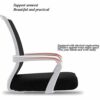 BZLSFHZ Ergonomic Office Desk Chair Mesh Swivel Computer Task Chair with Office Chair Computer Chair Staff Chair Home Computer Office Chair
