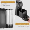 WIVIZL Capsule Coffee Machine,Compatible with Nespresso Capsule,Compact Single Serve Coffee Maker,Espresso and Lungo,Automatic Shut-Off,20 Bar Hi