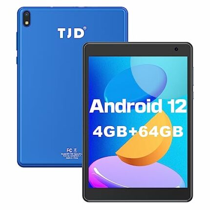 7.5 Inch Android Tablet, Android 12, 2+2GB RAM,64GB ROM, 2MP+8MP Dual Camera,1440 X 1080 IPS Touch Screen,4000mAh,2.4G/5G Wi-Fi, Bluetooth, Googl