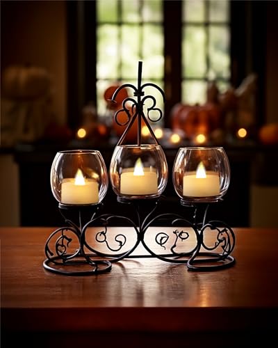Homemory 24 Pack Warm White Battery LED Tea Lights, Lasts 3X Longer, 200Hours, Flameless Flickering Tealight Candle, Electric Fake Candle for Vot