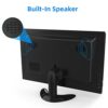 13.3 Inch Portable Monitor 1366x768 TFT LED Small PC Monitor with HDMI VGA AV BNC USB Input for Raspberry pi Kitchen HDMI Monitor Industrial Moni