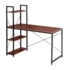 CZDYUF Computer Office Desk Workstation for Storage Study Writing Desk Computer PC Laptop Dining Gaming Table for Home