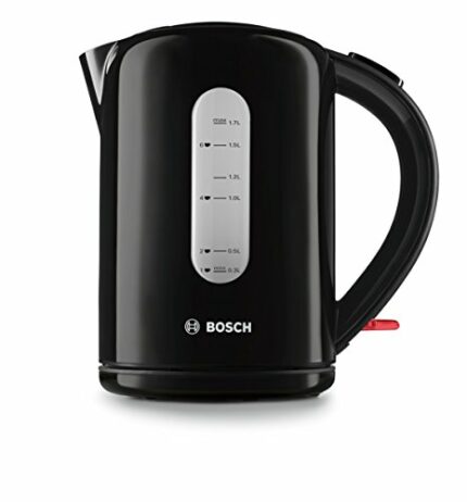 Bosch Village TWK76033GB Cordless Kettle, 1.7 Litres, 3000 W - Black