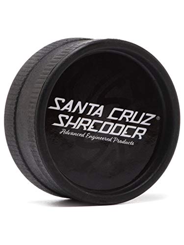 Santa Cruz Shredder Eco Biodegradable Hemp Grinder - Black Edition - 2 Piece