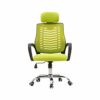 WJCCY Ergonomic Office Chair Home Office Chair Mesh Chair with Elastic Mesh, Breathable Cushion, Multi function Adjustment