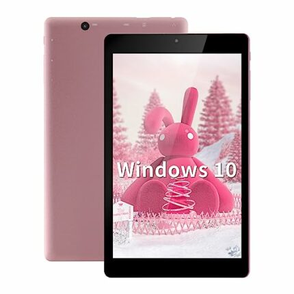 UDKED Mini 5 Windows 10 Tablet - 8.0-inch IPS LCD, Ultra-Thin & Lightweight, High-Speed & Silent, 4GB RAM/128GB EMMC, Wireless WiFi/Micro USB - H