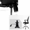 YLiansong-home Adjustable Rotating Office Chair Office Chairs Medium Back Breathable Back And Seat Adjustable Black Managers Chair Office Desk Ch