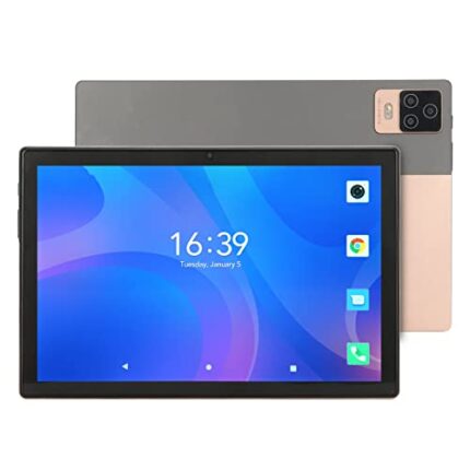Cuifati 10Inch Tablet for Android, 12GB RAM 256GB ROM, 1920 X1200 FHD IPS Screen, 8MP 16MP Dual Camera, Long Lasting Battery, Octa Core CPU, 5G W