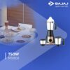 Bajaj Mixer Grinder Indian GX-3701 750W Nutri-Pro Feature 3 Jars Black UK & EU Factory Fitted Plug