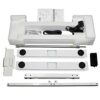 AnthroDesk Standing Desk Adjustable Electric Sit Stand Desk Frame, Home or Office Computer Workstation (White (Up/Down Controller))