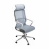 ZXNRTU Relax Comfortably Safe Office Chairs Height Adjustable Ergonomic Office Desk Chair Ventilated Mesh Back, Headrest, Lumbar Support, 360°Rot