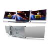 Zunate Triple Portable Monitor for Laptop, 15.4" Full HD 1080P IPS Display, Triple Screen for Laptop of 13.5-18.19, Compatible with Laptop, PC, P