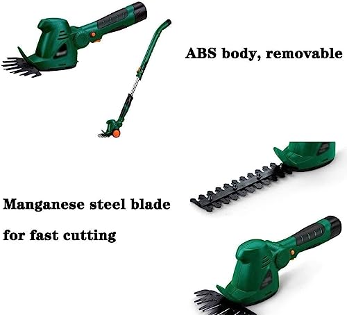 ELzEy Grass Trimmer Cordless String Trimmer Small Household Electric Lawn Mower Multifunctional Weeder Retractable Rod