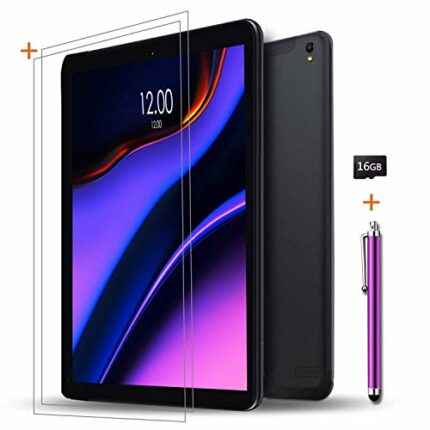 LNBEI Android Tablet 10 inch with SIM Card Slot Unlocked +(2) Screen Protector +16GB SD Card +(1) Stylus Pen - IPS Screen Octa Core 2GB RAM 32GB