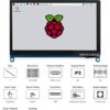 7 inch HDMI LCD (H) 1024x600 IPS Capacitive Touch Screen Display LCD Supports Multi Mini-PCs Raspberry Pi BB Black Banana Pi Game Consoles @XYGSt