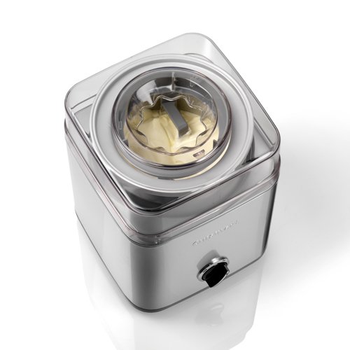 Cuisinart Ice Cream Deluxe, Pre-Freeze Ice Cream, Frozen Yoghurt and Sorbet Maker, Silver, ICE30BCU