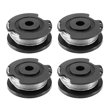 4Pcs Lawn Mower Spool and Line Replacement F016800569 Compatible with EasyGrassCut 23/26/18/18-230/18-260/18-26 Spool Lines