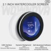 WOWNOVA 2.1" AIO Computer Temp Monitor CPU Cooler LCD Display Upgrade Kit for Water Cooling Systems, PC Sensor Panel for PC Computer Accessories