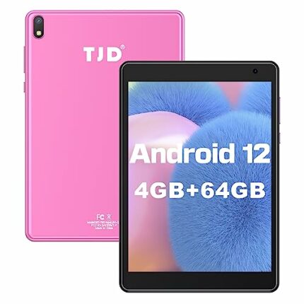 7.5 Inch Android Tablet, Android 12, 4GB RAM,64GB ROM, 2MP+8MP Dual Camera,1440 X 1080 IPS Touch Screen,4000mAh,2.4G/5G Wi-Fi, Bluetooth, Google