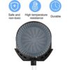 2Pcs Silicone Air Fryer Liners Reusable Air Fryer Silicone Pot Heat Resistant Round Silicone Baking Pan/Basket Air Fryer Accessories Paper Liners