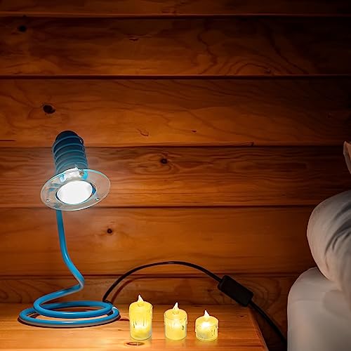 HUSAIHU LED Tea Lights, 3 PCS Romantic Crystal Candle Lights, Battery Operated Flameless Tea Light Candles, Bright LED Candles Lamps for Wedding/