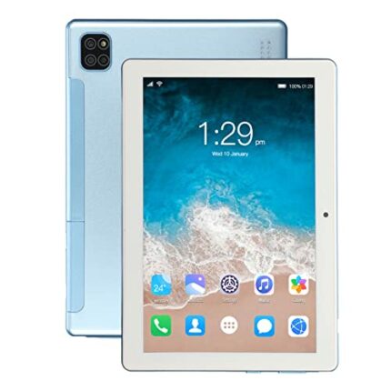 8 Inch Tablet 4G RAM 64G ROM 1920x1080 IPS Screen Octa Core CPU Processor Blue Calling Tablet for Android 10 100‑240V PC(110-240V), Tablet Androi