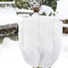 Abimars Garden Fleece Bags for Plants large, 2 Pack 1.5 x 1.5m 80gsm Horticultural Fleece for Plants, Plant Fleece Frost Protection Jackets, Non-