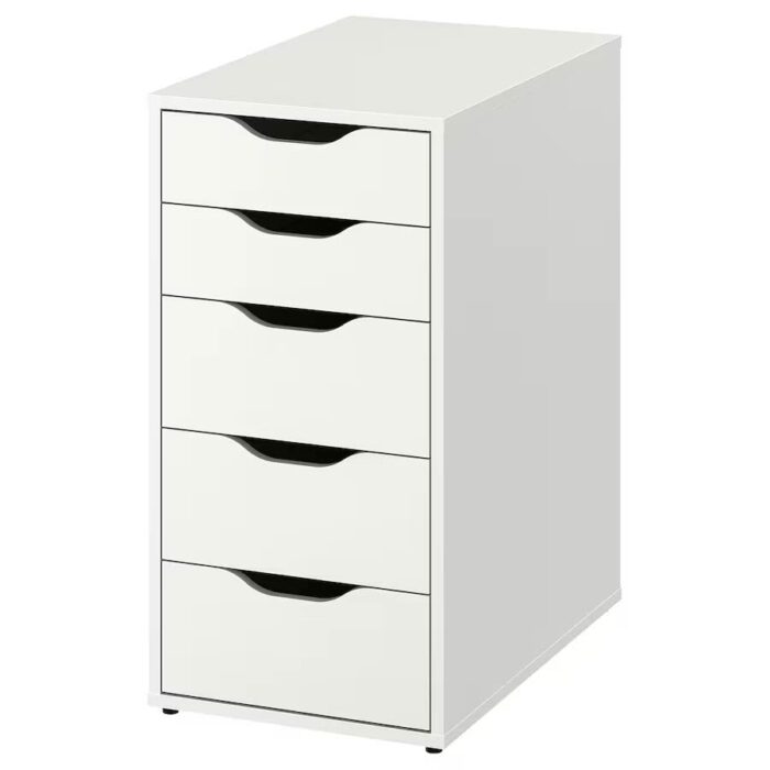 LAGKAPTEN/ALEX Desk,140x60 cm, durable and easy to care for. Desks for home. Desks & computer desks. Tables & desks. Furniture. (White)