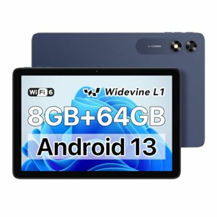 UMIDIGI G2 Tablet 10.1 Inch, Android 13 Tablet 8GB(4+4)+64GB-1TB, 1280 * 800HD, Tablets Google GMS + Widevine L1 Certified 8MP+8MP 6000mAh, WiFi6