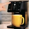 Aqua Optima Aurora Instant Hot & Cold Filter Water Dispenser, 3.8L Capacity, Includes 1 x 30 Day Evolve+ Water Filter for Reduction Of Microplast