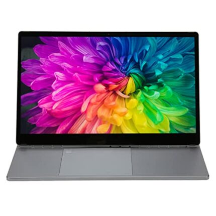 Airshi Business Laptop, Gaming Laptop 15.6in Touchscreen RGB Backlit 12GB DDR5 RAM for Travel (UK Plug 512GB)