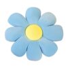 Small daisy flower shaped cushion office computer chair cushion sunflower tatami seat cushion petal pillow (blue,70 * 70cm)