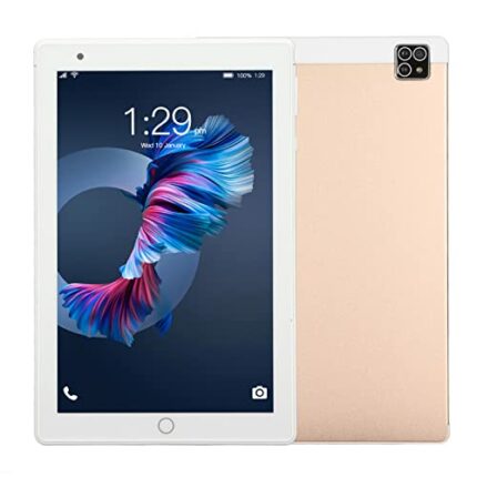 PUSOKEI 8in Android Tablet, Octa Core CPU 4GB RAM 64GB ROM(128GB Expandable Storage), HD IPS Touch Screen, 8MP Dual Camera, Bluetooth, WiFi, Dual