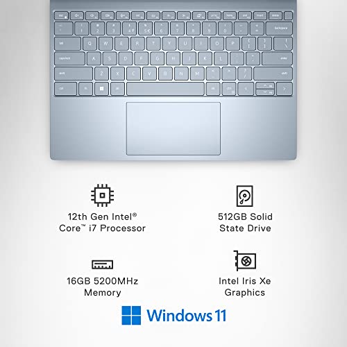 Dell XPS 13 9315 Laptop, 12th Gen Intel Evo Core i7-1250U, 13.4 Inch UHD+ 500nit Touchscreen, 16GB RAM, 512GB SSD, Backlit Keyboard, Fingerprint