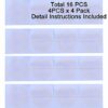 16PCS Window Fly Traps, Sunflower Style Window Fly Stickers, Fruit Fly Trap Insect Flies Wasp Pest Killer - 4 Packs x 4 Traps Each Package