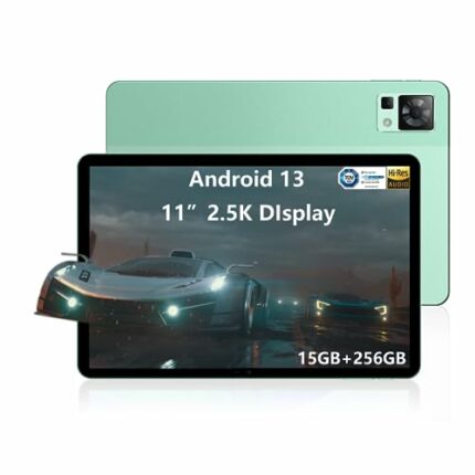 DOOGEE T30 Pro 11 Inch Tablet, 15GB+ROM 256GB (TF 2TB), 2.5K, 20MP/8MP Camera, Android 13, 4G-LTE, 2.4GHz&5GHz Wi-Fi Tablet, Face unlocking & Blu