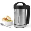 Salter EK5118V2 Digital Soup Maker - 1.6 Litre Capacity, Family Sized, Smoothies, 5 Settings, Chunky/Smooth Soup, Auto Memory-Function, 900W Powe