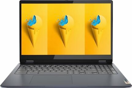 Lenovo Flex 3i Chromebook 15.6" FHD Touch Screen Laptop, Intel Celeron N4500 Processor, Intel UHD Graphics, 4GB RAM, 128GB Storage(64GB PCIe SSD+