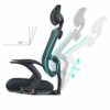 WALNUT Lifting Computer Chair Home Seat Office Chair Gaming Chair Office Chair Reclining Back (Color : C)