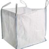 5 x 1 Ton Tonne FIBC Bulk Bag Heavy Duty For Garden Builder Waste Woven Jumbo Bag (5 x Bag)