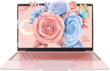 Fsjun 14-Inch Ultra-Thin Portable Notebook, Win11/MS Office2019, High-Speed Celeron J4105, 6GB DDR4 RAM, 1TB SSD, High-Performance Laptop (6G+1TB